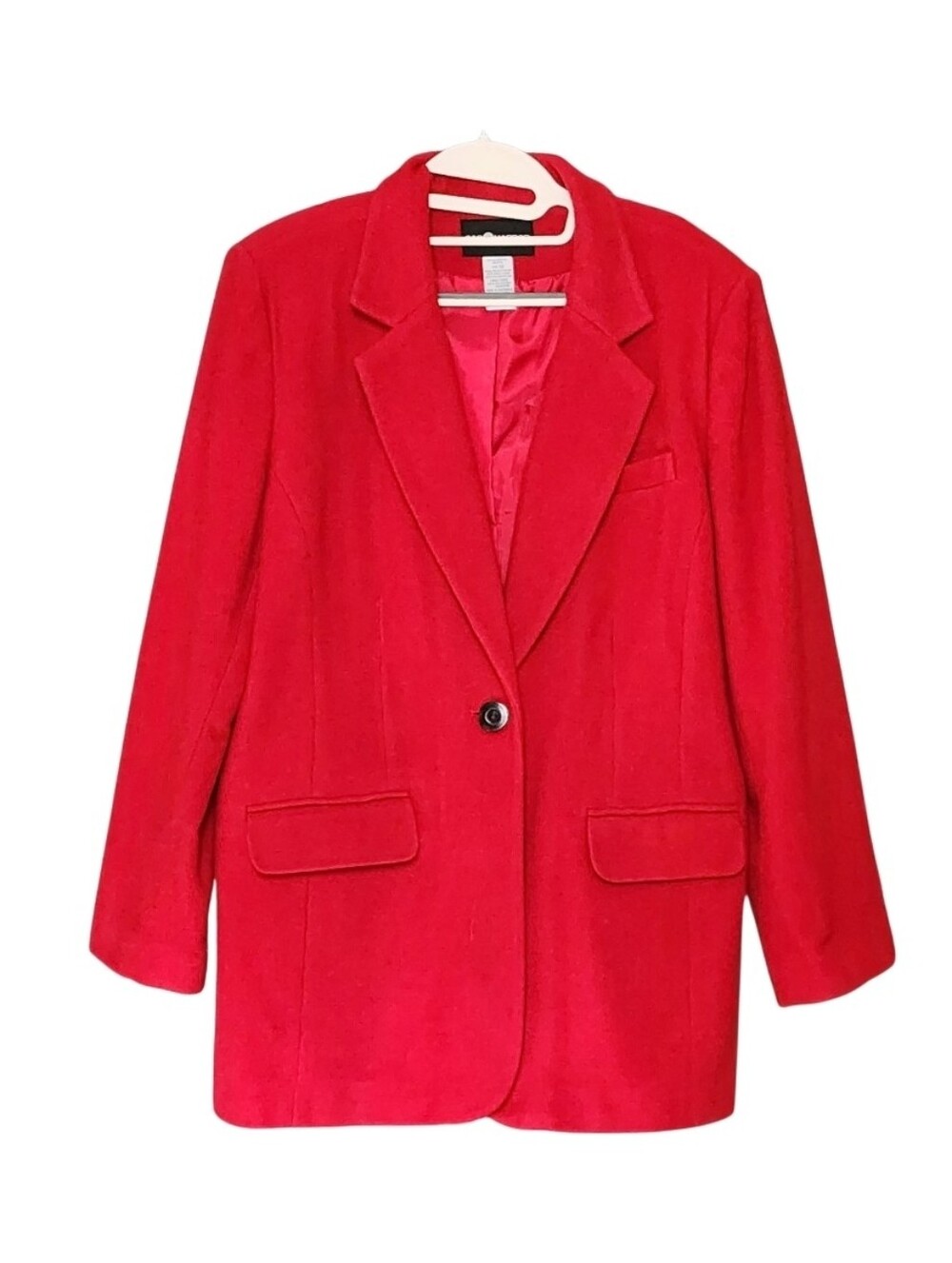 Sag Harbor Red Single-Button Blazer
